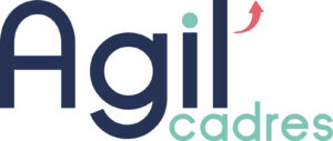 logo agil'cadres ecriture